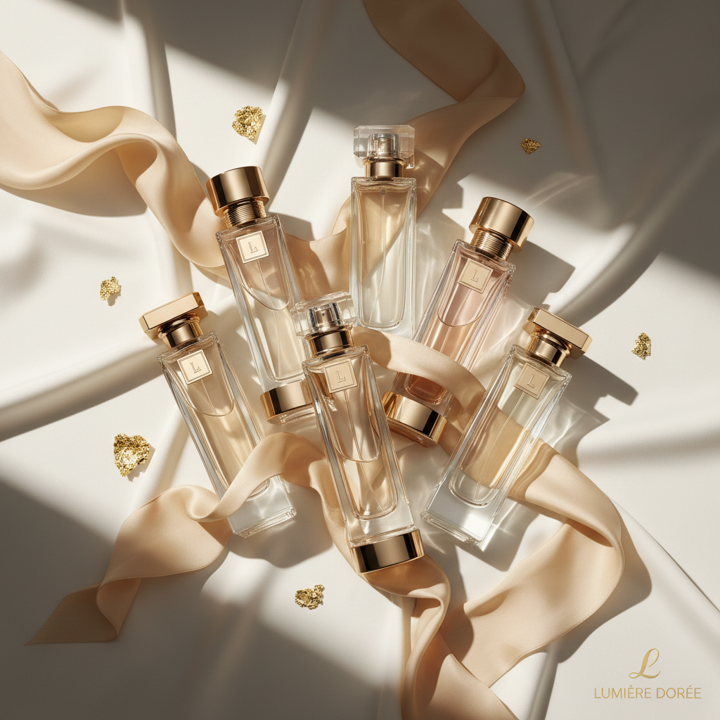 Elegant Perfume Product Showcase