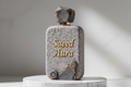 Saeed Aura Fragrance Bottle with Rocks Style